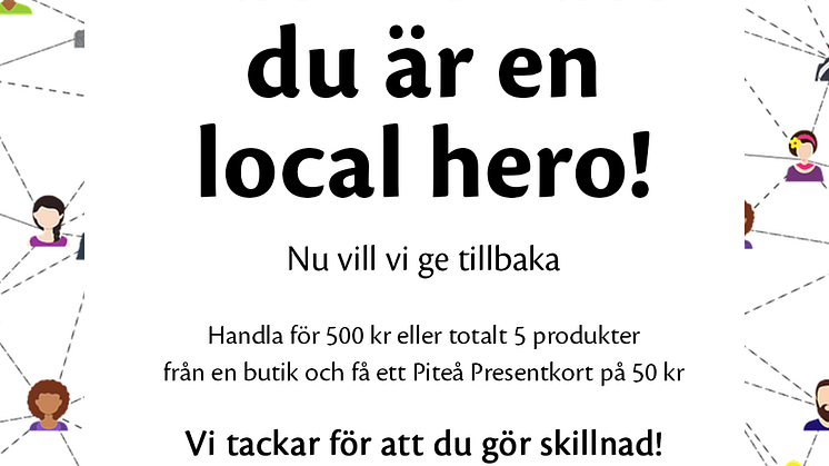 Stötta det lokala näringslivet