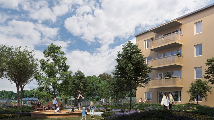 SKBs kvarter Lillsjönäs, Bromma.