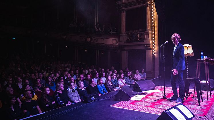 Isak Danielson, Stora Teatern Göteborg 26 april 2019. 
