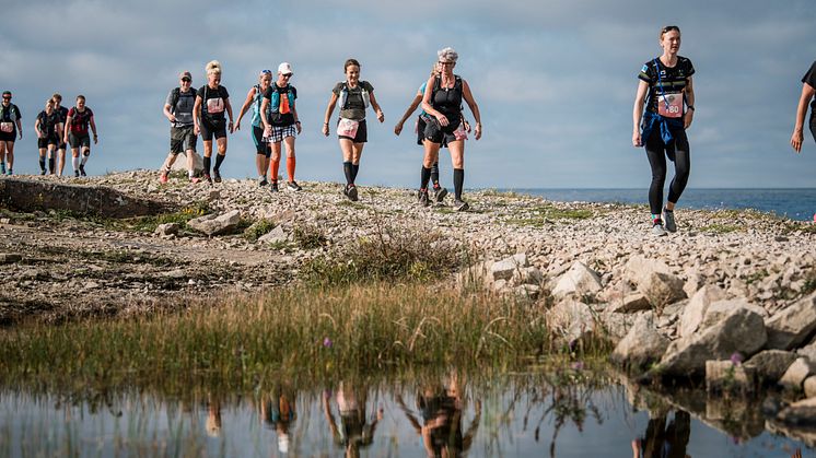 I Icebug West Coast Trail kan deltagarna välja att gå, löpa eller blanda. 