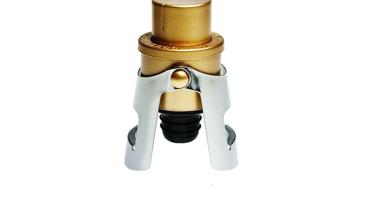 Champagnekork med pump