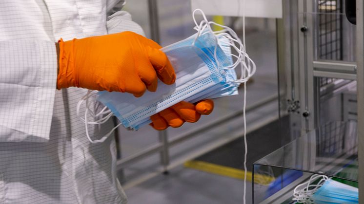 Ansiktsmasker visirer egenproduksjon 2020 