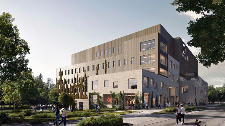 GlasLindberg är tillsammans kunden Skanska Sverige med och uppför The Loop i Lund.
