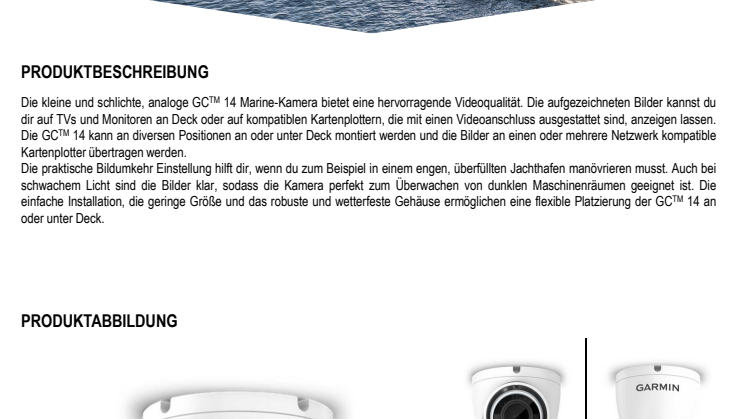Datenblatt Garmin GC14