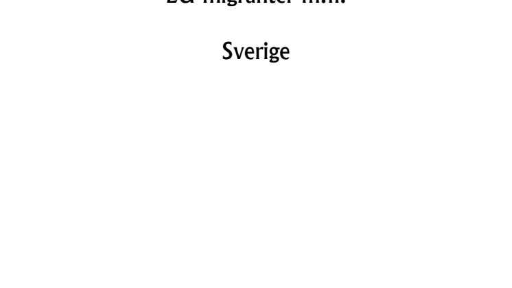 Rapport enkät Frälsningsarméns arbete med EU-migranter 2015 jfr 2013