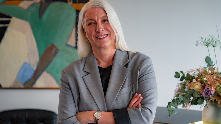 Katrina Wallroth Ström, affärsområdeschef för Restaurang och Service på Sabis. Foto: Simon Karlsson