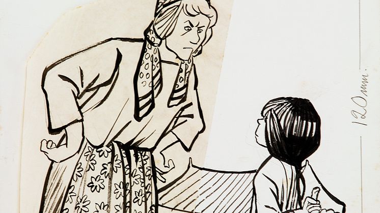 Björn Hedlund, illustration, Katitzi, 1969