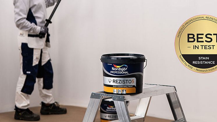 Bäst i test – Nordsjö Professional Rezisto Easy Clean 5