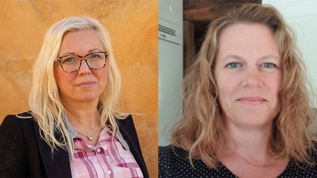 Veronica Magnusson Hallberg, Ordf. Svenska Downföreningen och Anna Brandström, v. Ordf och samhällspolitisk talesperson