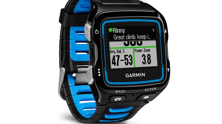 Forerunner® 920XT från Garmin® – en multisport-klocka  med GPS, löpdynamik och uppkopplade funktioner