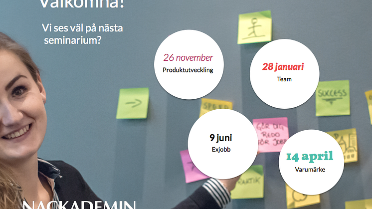 Öppna frukostseminarium på Nackademin