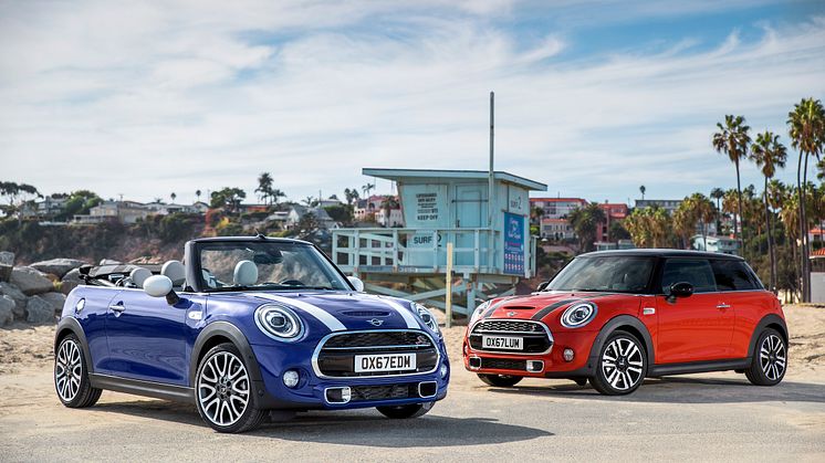 Nya MINI 3-dörrar och MINI 5-dörrar