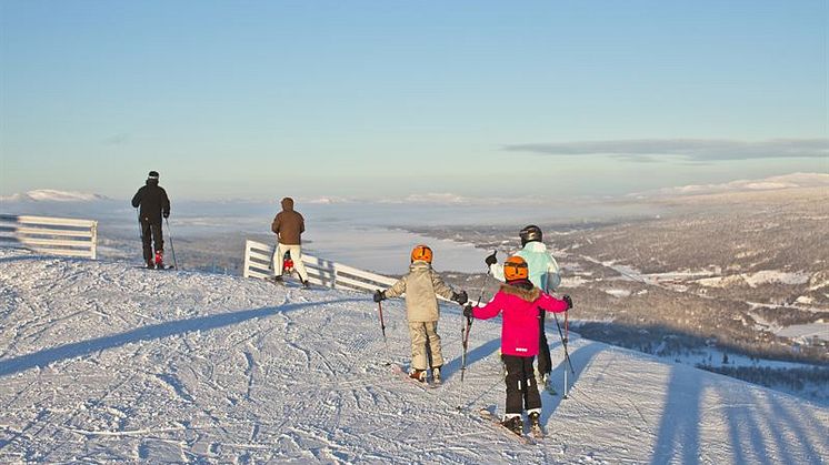 Familjeåkning i Tänndalen Foto: Anders Robertsson