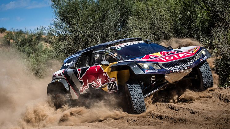 Peugeot triumferer i Dakar Rally 2018