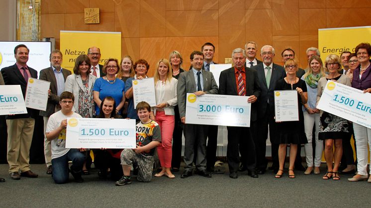 Bürgerenergiepreis Unterfranken 2016 verliehen