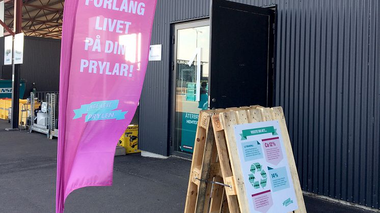 Regionens Återbruk har fått ett uppsving.