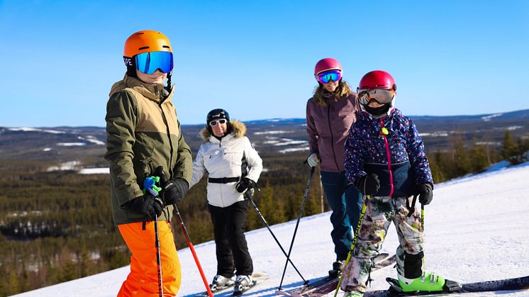 Alpinskidåkning i Orsa Grönklitt