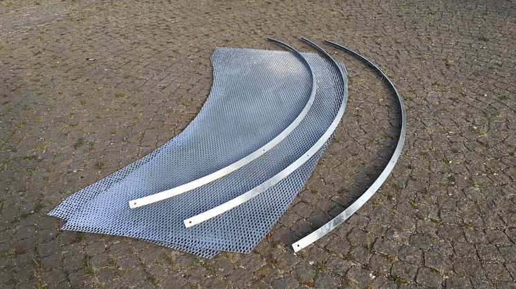 Vattentornets stålnät