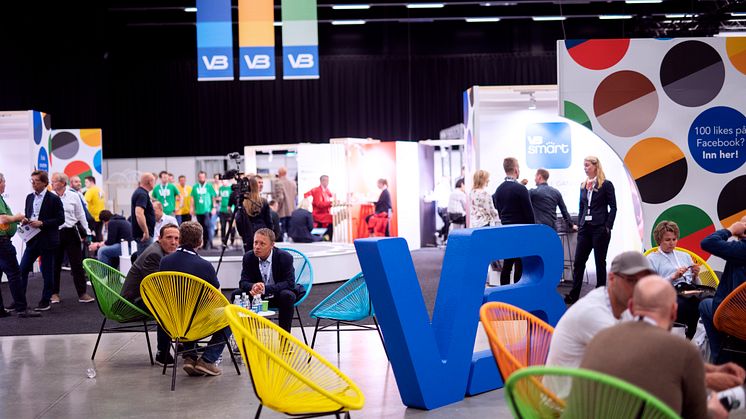 Høy aktivitet på VB-standen