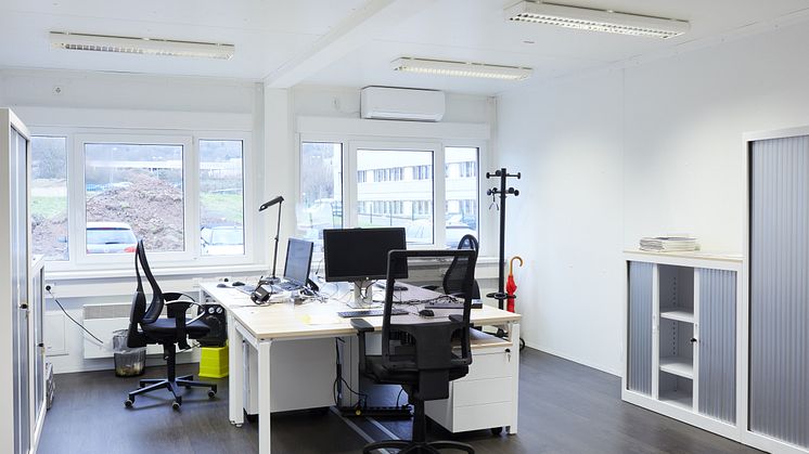 ALGECO_Temporäres Bürogebäude_Büroraum