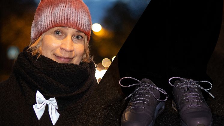 Klä dig i reflexer från topp till tå