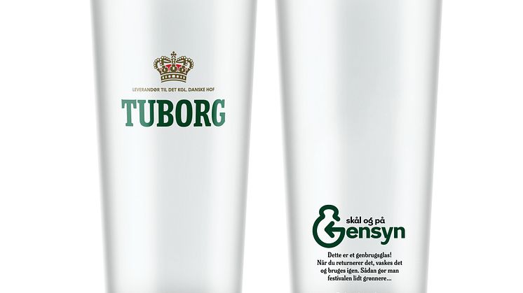 Tuborg genbrugsglas
