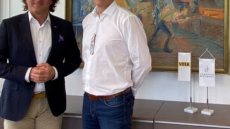 Øystein Kjellsen på venstre, Torgeir Nærø på høyre side.