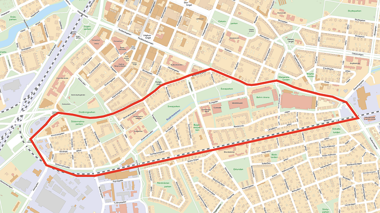 Här införs parkeringsavgift på Söder i Örebro. 