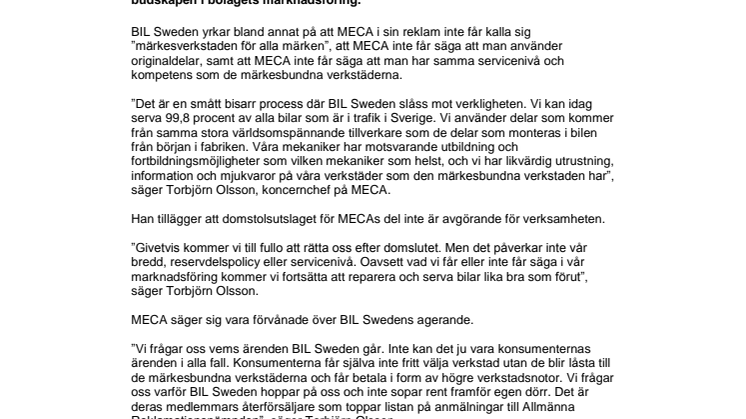 MECA: BIL Sweden slåss mot verkligheten och bilägarna får betala
