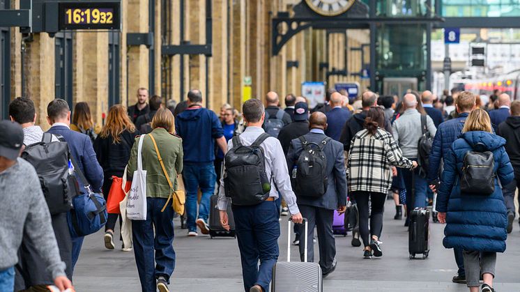 People travelling to work by train can now earn rewards