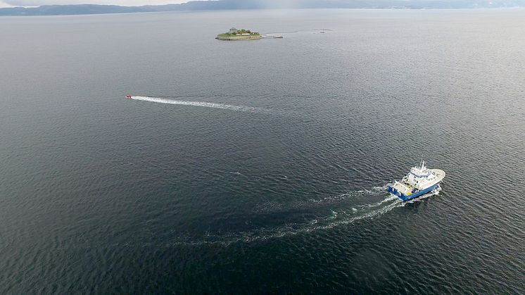 High res image - Kongsberg Maritime - Trondheimsfjord 