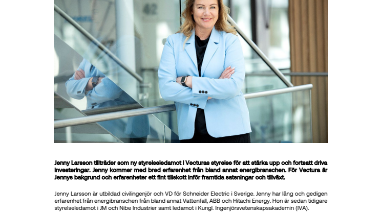 Pressmeddelande_Jenny Larsson tillträder Vecturas styrelse.pdf