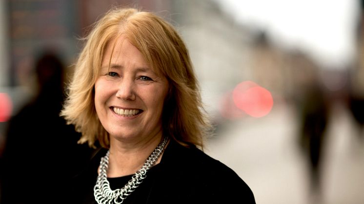 Johanna Frelin, vd Riksbyggen Foto: Magnus Fond