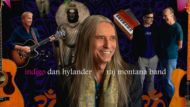Dan Hylander och Raj Montana Band gör comeback med albumet "indigo" 28 september