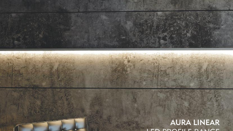 AURA LINEAR LED PROFILER EN BELYSNING I RAKA LINJER