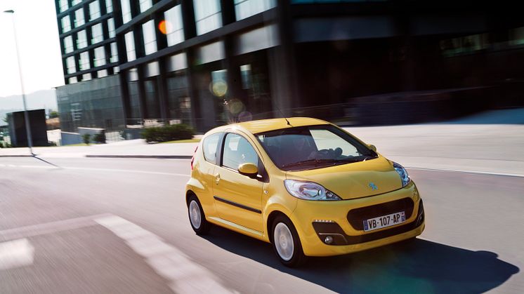 Nya Peugeot 107