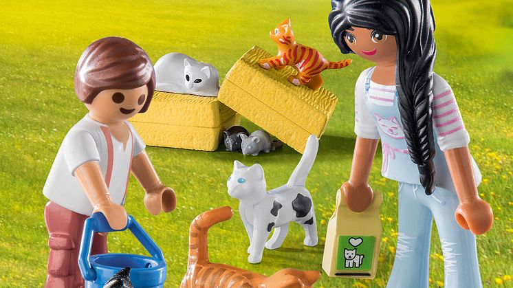 Katzenfamilie (71309) von PLAYMOBIL