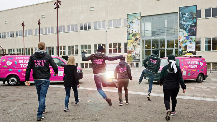 Tekniska museets MakerTour-gäng kommer till Göteborg. Foto Anna Gerdén