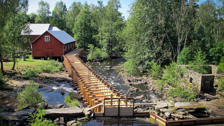 Brokvarns såg och kvarn i Öxabäck, Mark