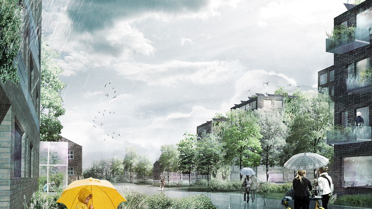Sege Park, visionsvy. Illustration: Mandaworks