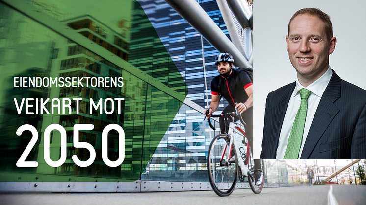 Aberdeen Standard Investments Norway, her ved daglig leder Thomas Wolff, forplikter seg til strakstiltakene i Eiendomssektorens veikart mot 2050.