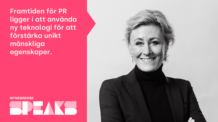 Louise Barnekow, CEO Mynewsdesk