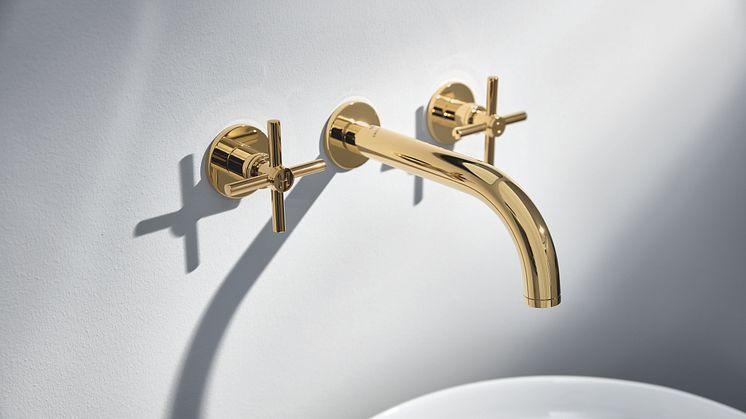 GROHE_Atrio 3-hole basin mixer_polished Cool Sunrise_20164GL3_Mood 2