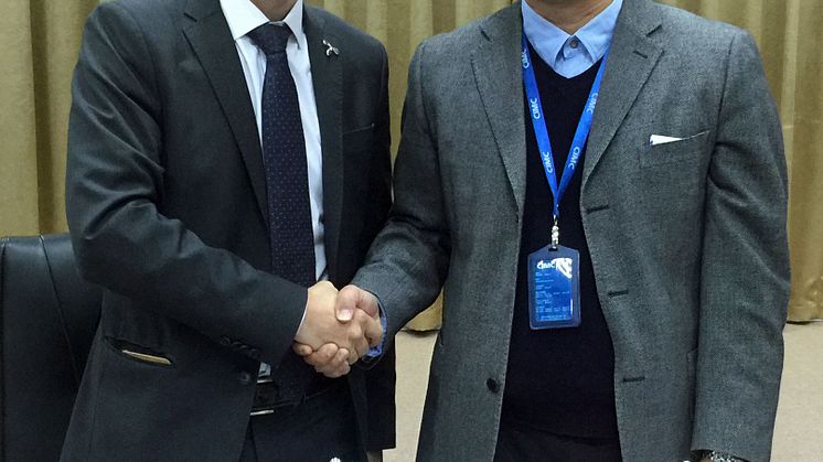CIMC and Telenor Connexion signing agreement