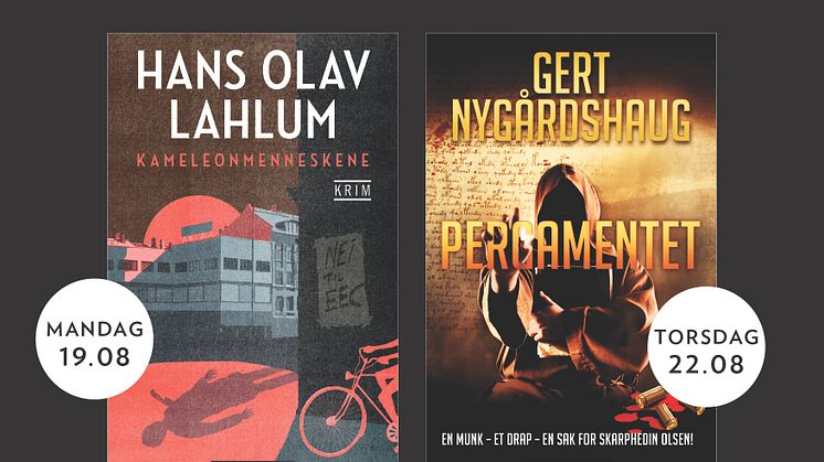 Arrangementer uke 34, Cappelen Damm-huset