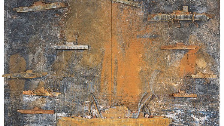 Anselm Kiefer, Voyage au bout de la nuit, 2002. © Anselm Kiefer. Courtesy Grothe-collection.