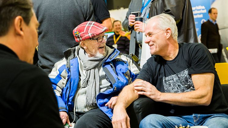 Glenn Hysén på Underhållsmässan