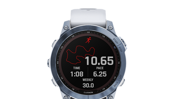 Garmin_fenix 7 Sapphire Solar_Steinweiß_Blau