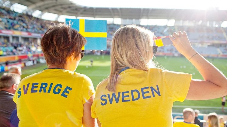 Nu kan alla göteborgare följa fotbolls-VM på Stadsbiblioteket. Foto: Beatrice Törnros