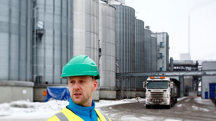 Martin Engström, affärsutvecklare på Lantmännen Agroetanol